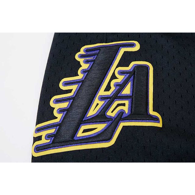 Nike Men's LeBron James Black Los Angeles Lakers Name and Number