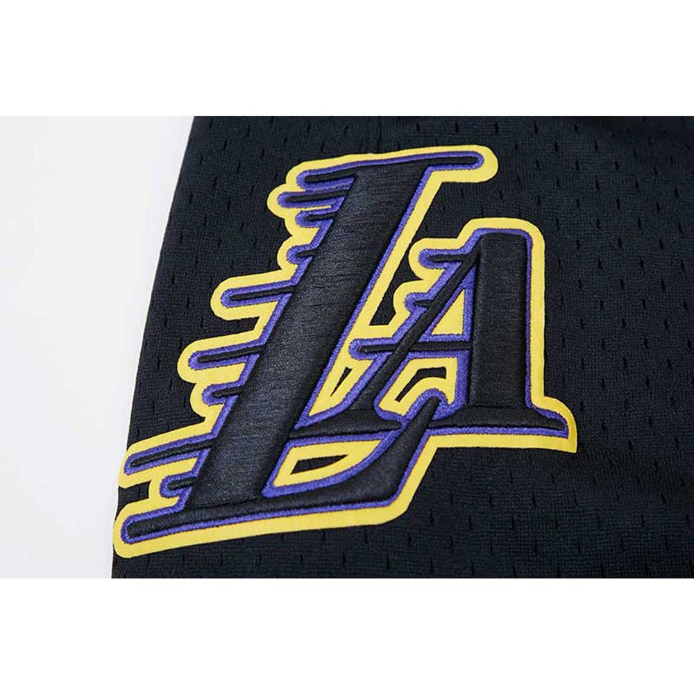 Pro Standard Men Los Angeles Lakers Mesh Short (Black)