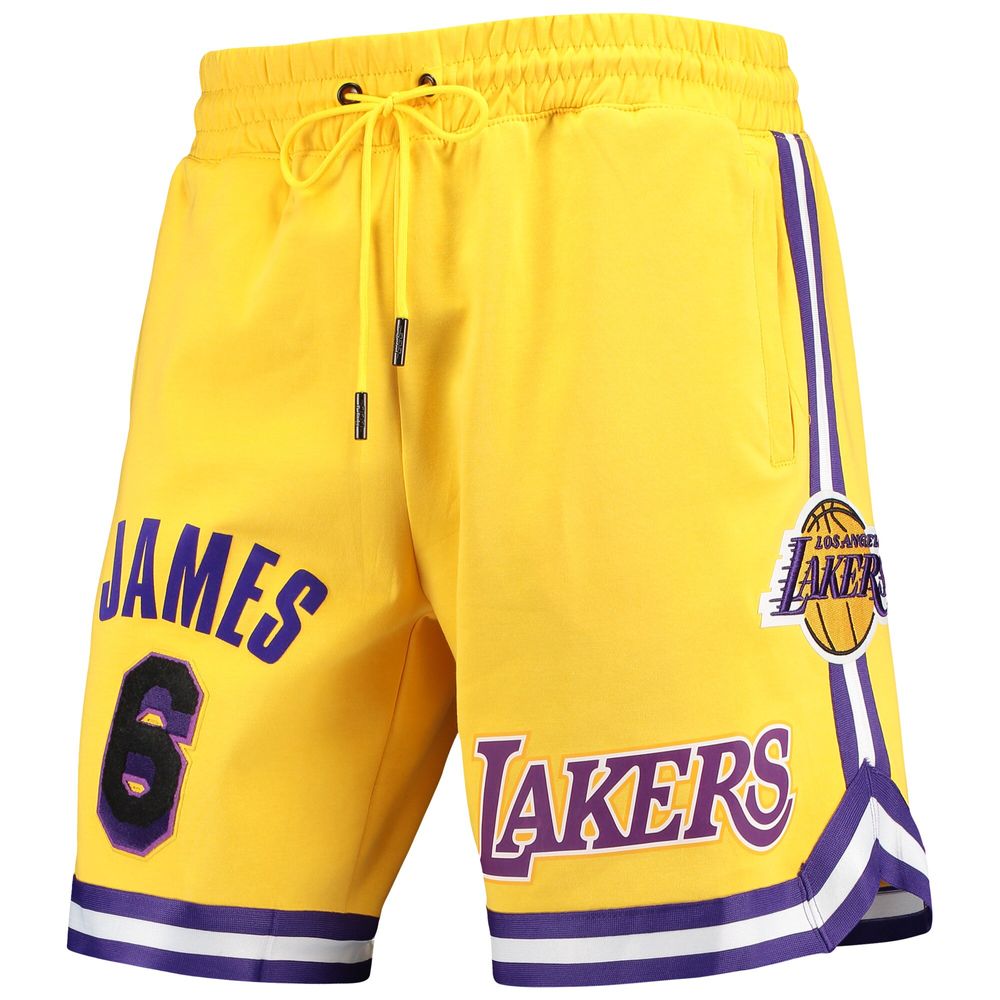 Men's Fanatics Branded LeBron James Gold Los Angeles Lakers Team