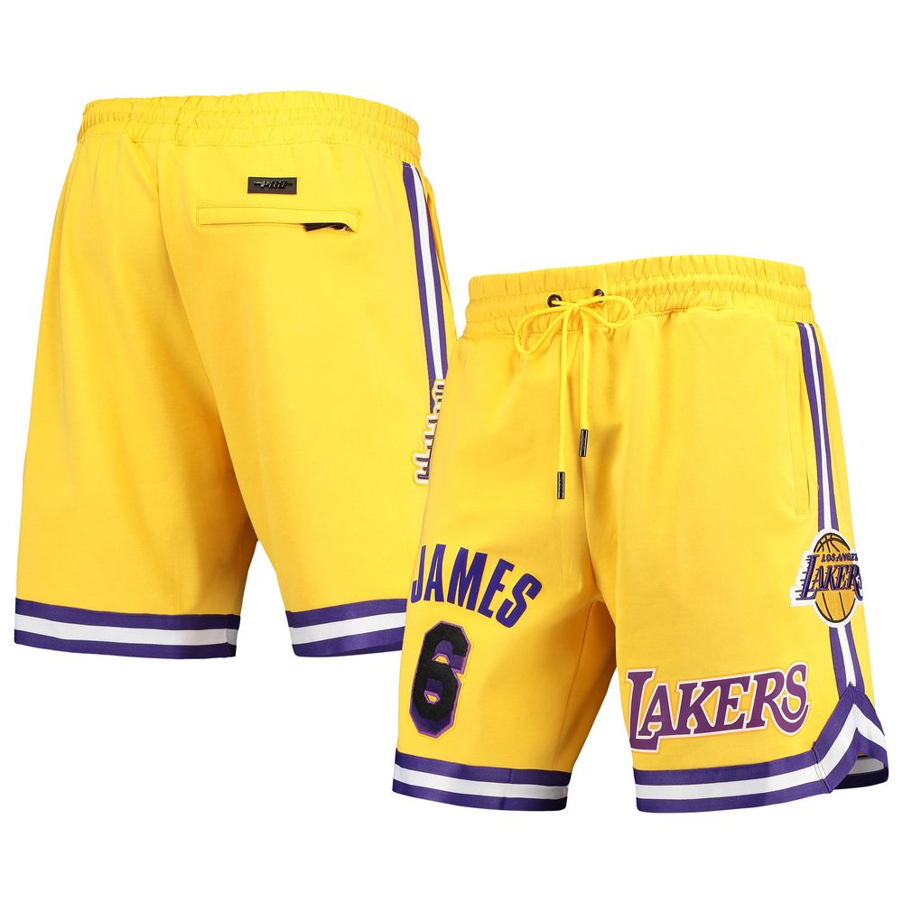 Men's Fanatics Branded LeBron James Gold Los Angeles Lakers Team