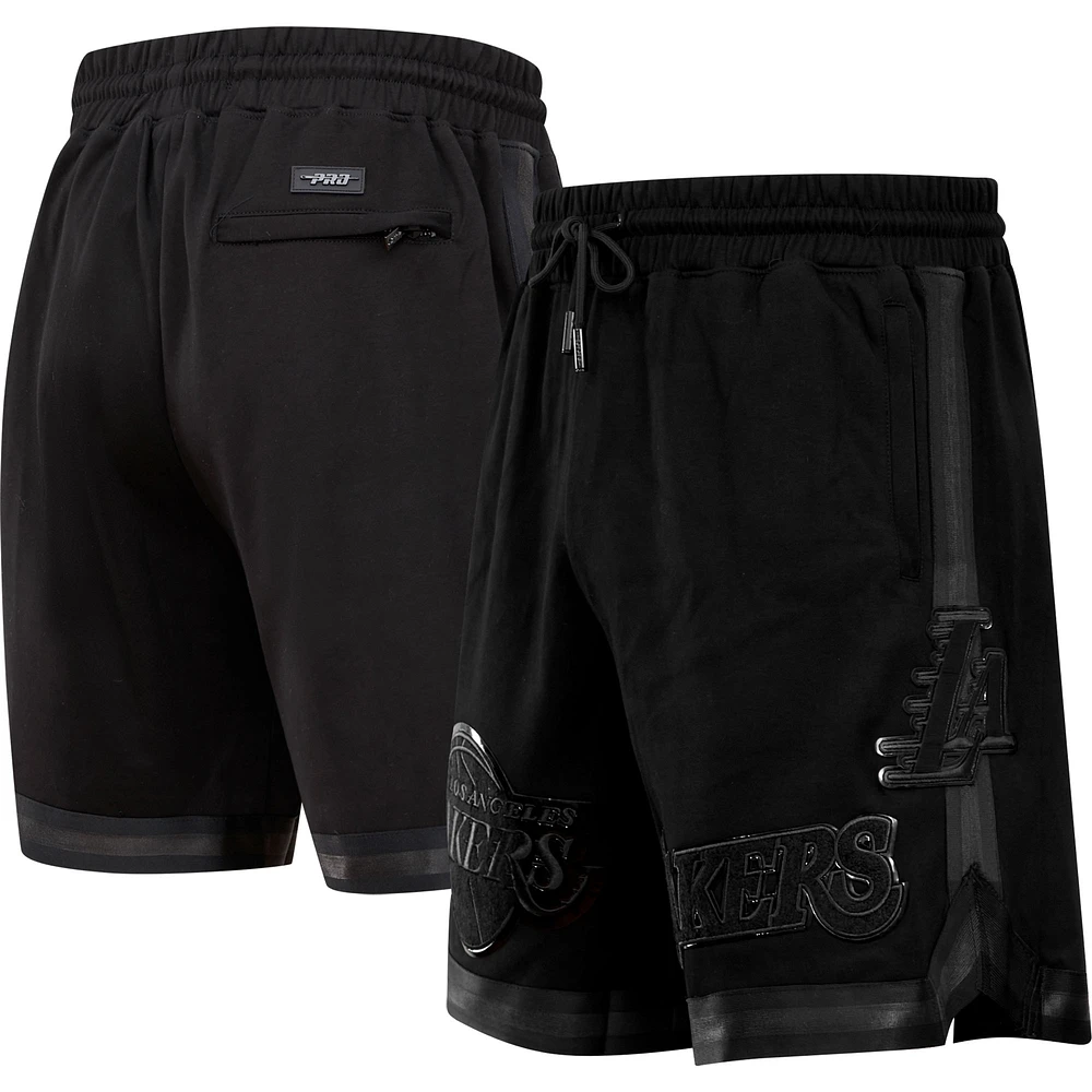 Men's Pro Standard Los Angeles Lakers Triple Black - Shorts