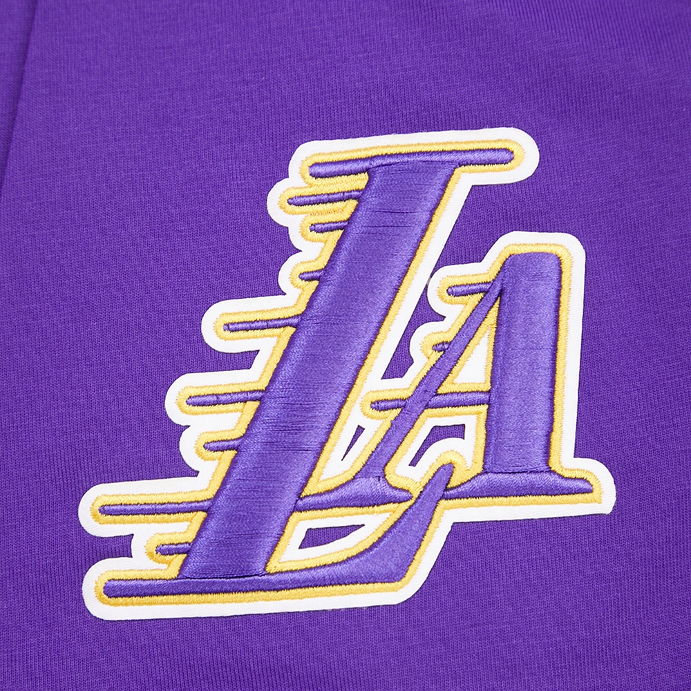 Men's Pro Standard Purple Los Angeles Lakers Made To Play Drop Shoulder T-Shirt