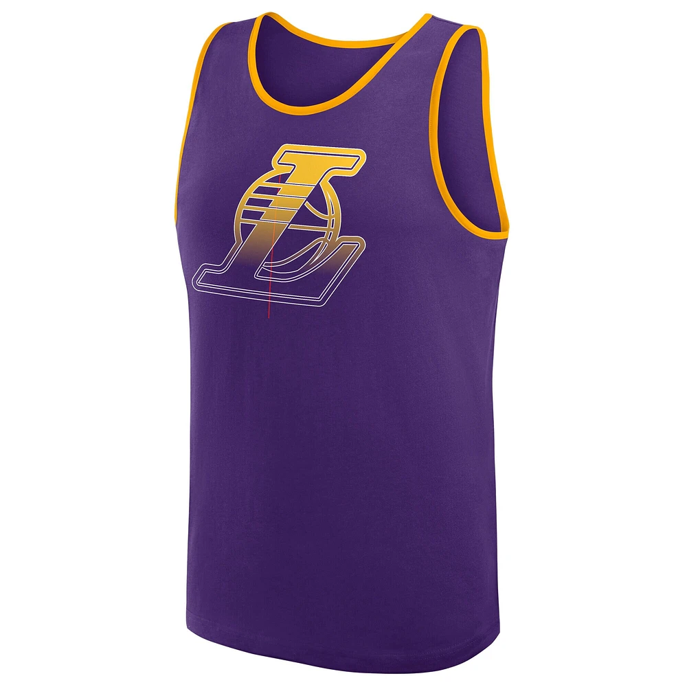 Men's Purple Los Angeles Lakers Unmatched Success Tank Top