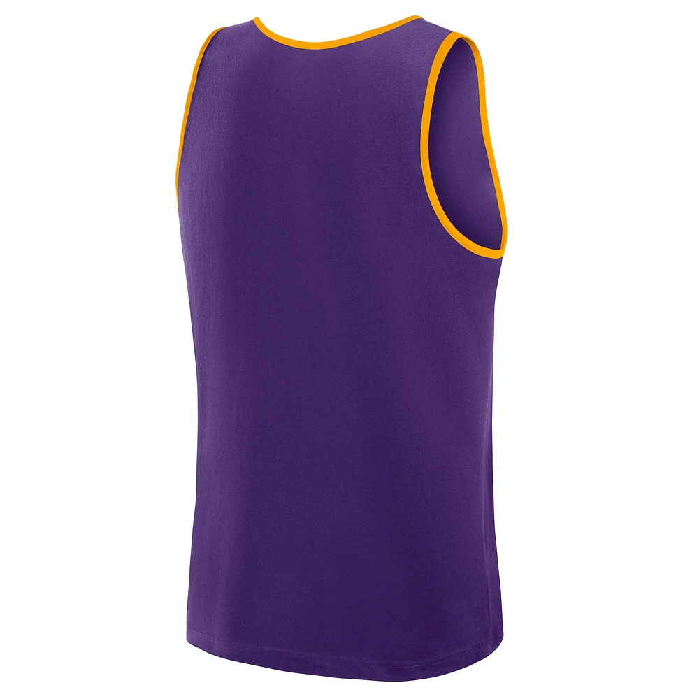 Men's Purple Los Angeles Lakers Unmatched Success Tank Top
