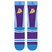 Men's Stance Light Blue Los Angeles Lakers 2021/22 City Edition Crew Socks