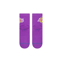 Chaussettes Stance Los Angeles Lakers Logo Quarter pour homme