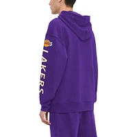 Men's Tommy Jeans Purple Los Angeles Lakers Kenny Pullover Hoodie