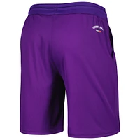 Tommy Jeans pour homme Los Angeles Lakers Mike Mesh Basketball Short violet