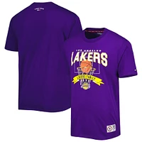 T-shirt Tommy Jeans Los Angeles Lakers Tim Backboard violet pour homme