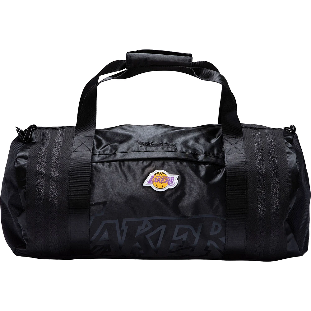 Mitchell & Ness Los Angeles Lakers Hardwood Classics Sac de sport en satin