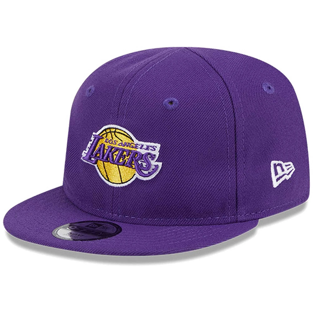 Newborn & Infant New Era Purple Los Angeles Lakers My First 9FIFTY Adjustable Hat
