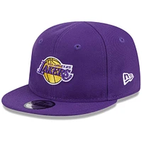 Newborn & Infant New Era Purple Los Angeles Lakers My First 9FIFTY Adjustable Hat