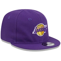 Newborn & Infant New Era Purple Los Angeles Lakers My First 9FIFTY Adjustable Hat