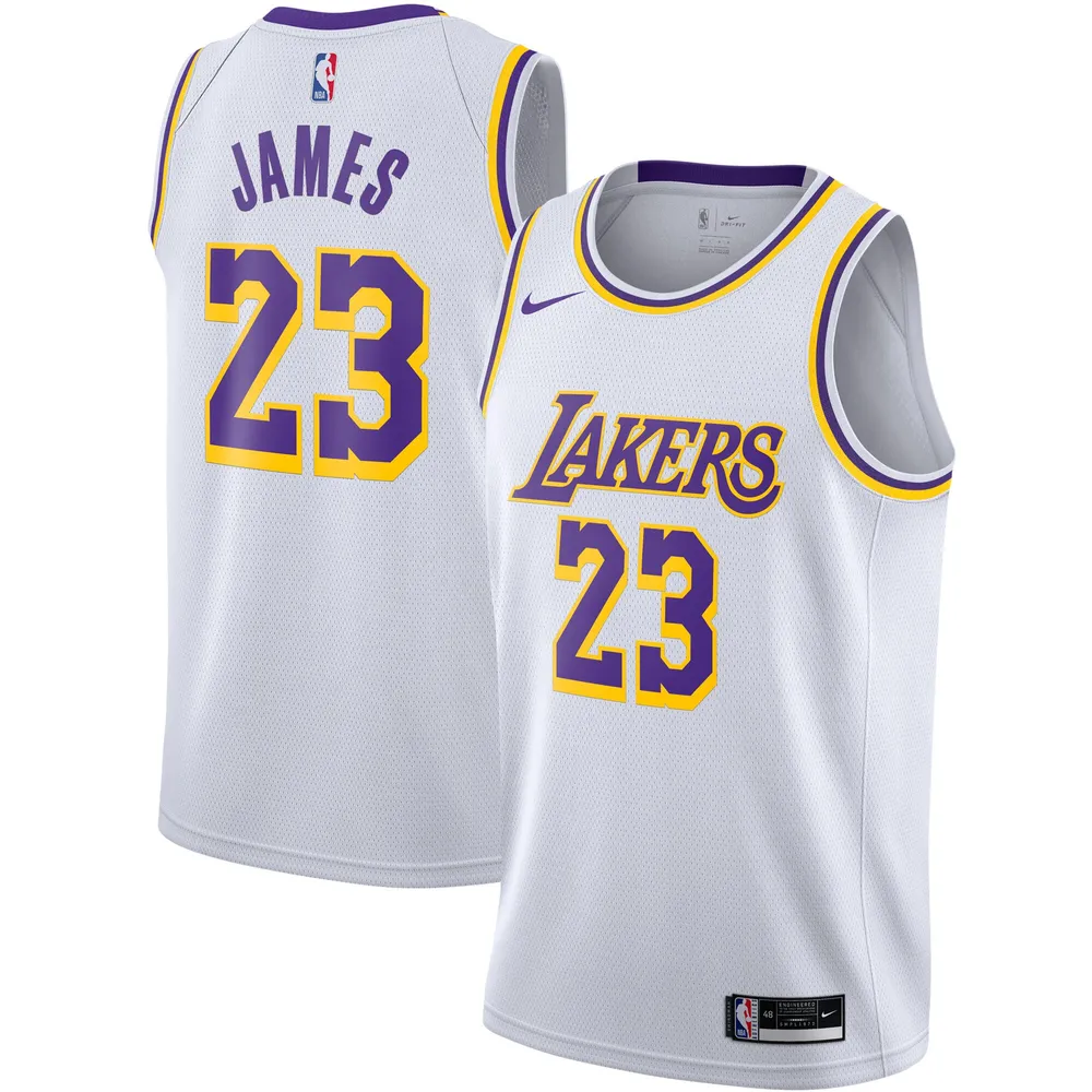 transfusie album Beroep Lids LeBron James Los Angeles Lakers Nike 2020/21 Swingman Jersey - White  Association Edition | Brazos Mall