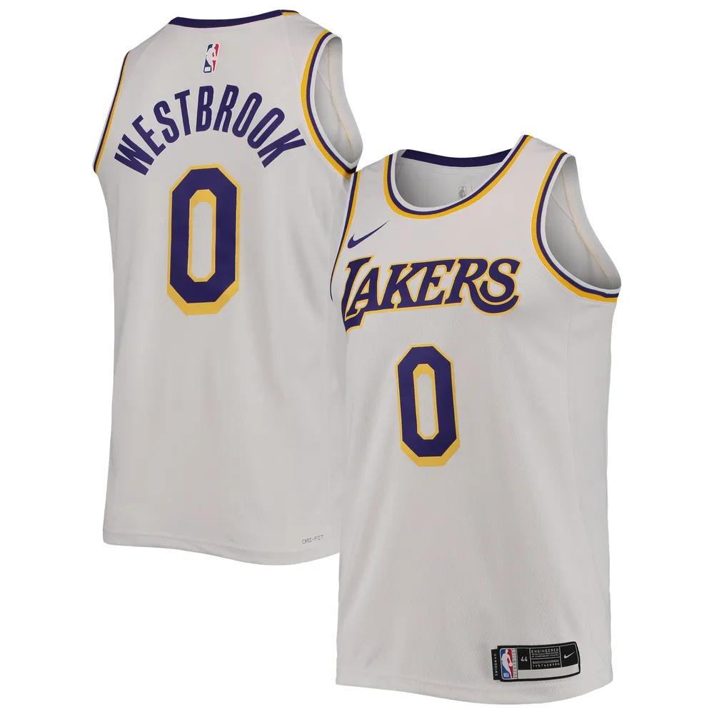 russell westbrook white jersey