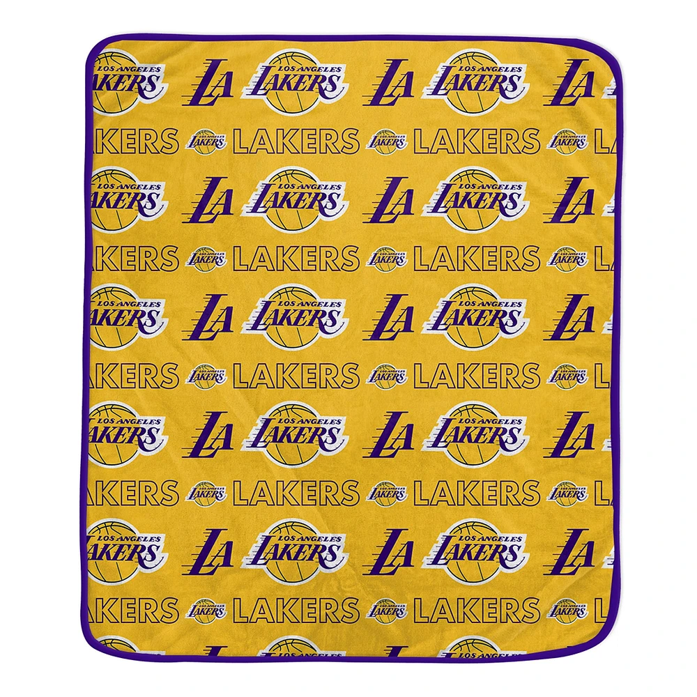 Pegasus Los Angeles Lakers 60” x 70” Home & Away Two-Piece Blanket Set