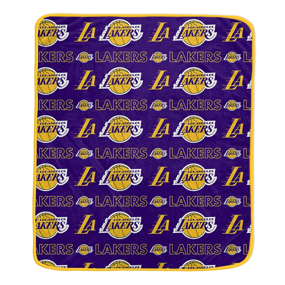 Pegasus Los Angeles Lakers 60” x 70” Home & Away Two-Piece Blanket Set