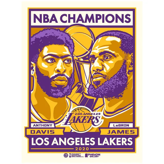 LeBron James Los Angeles Lakers Fanatics Authentic Unsigned 2020 NBA Finals  and MVP Trophy Photograph