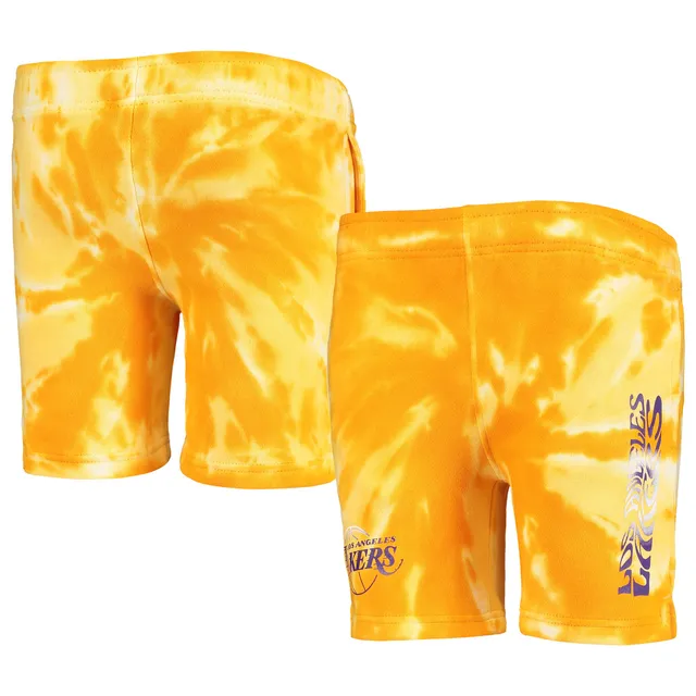 Women's Concepts Sport White Los Angeles Lakers Sunray Shorts Size: Small