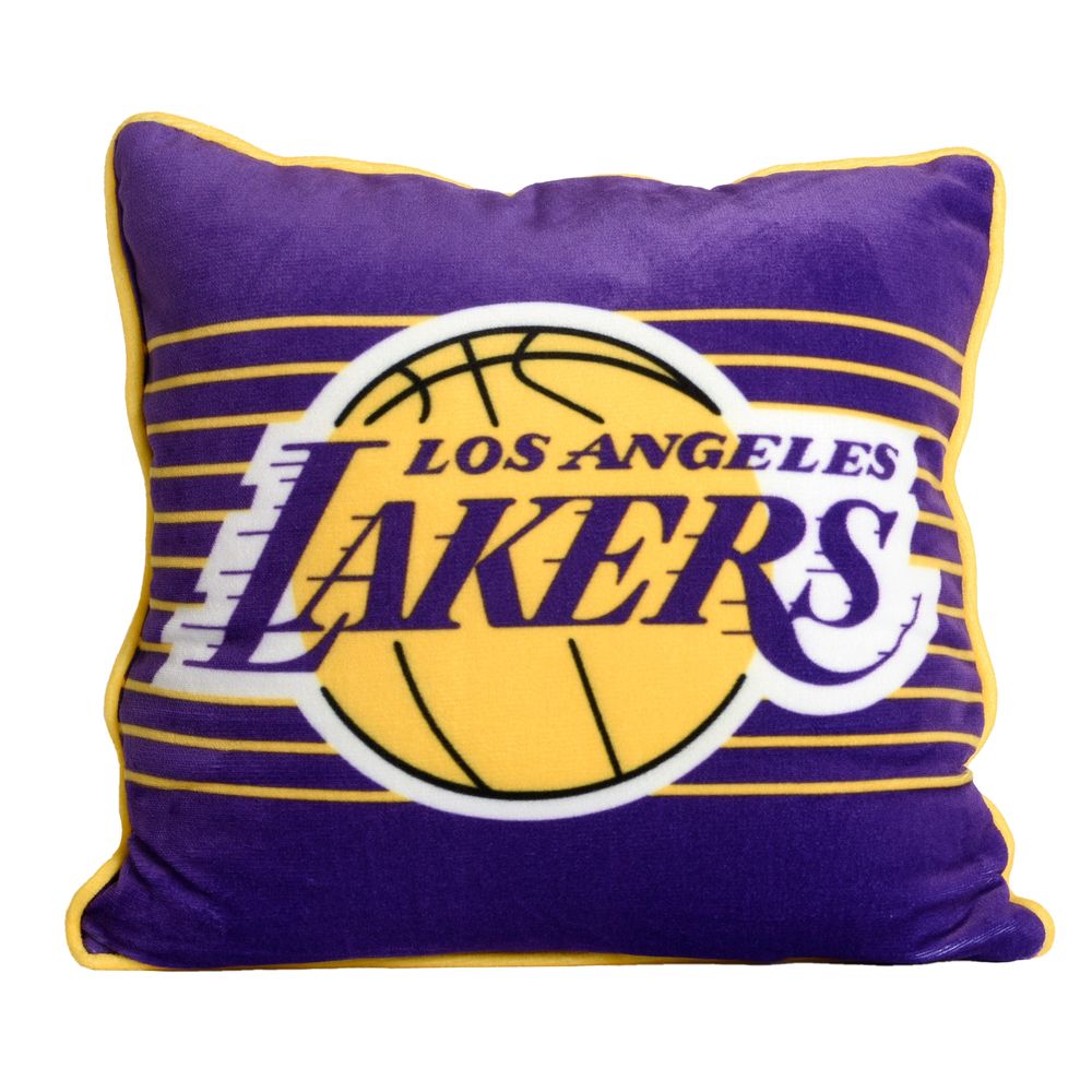 Purple Los Angeles Lakers 18'' x 18'' Cushion Pillow