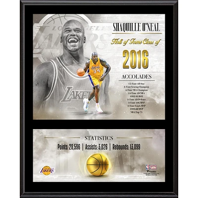 Shaquille O'Neal Los Angeles Lakers 12" x 15" Hardwood Classic Sublimated Player Plaque
