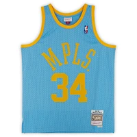 Shaquille O'Neal Los Angeles Lakers Autographed Mitchell & Ness 2001-02 Swingman Jersey