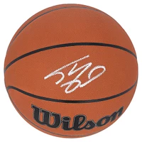 Ballon de basket officiel de la NBA dédicacé par Shaquille O'Neal des Los Angeles Lakers