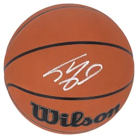 Ballon de basket officiel de la NBA dédicacé par Shaquille O'Neal des Los Angeles Lakers