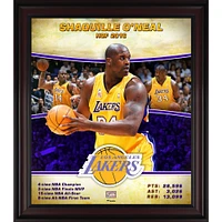 Shaquille O'Neal Los Angeles Lakers Framed 15" x 17" Hardwood Classics Player Collage