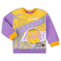 Ensemble pantalon polaire surdimensionné Blockbuster pour tout-petits Mitchell & Ness Los Angeles Lakers