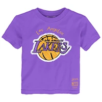 Toddler Mitchell & Ness Purple Los Angeles Lakers Favorite Team T-Shirt