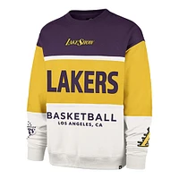 Unisex '47 Gold Los Angeles Lakers 2024/25 City Edition On Five Maximalist Pullover Sweatshirt