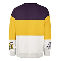 Unisex '47 Gold Los Angeles Lakers 2024/25 City Edition On Five Maximalist Pullover Sweatshirt