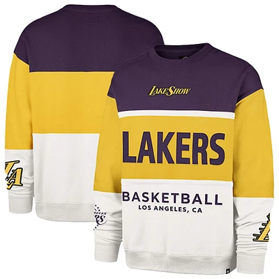 Unisex '47 Gold Los Angeles Lakers 2024/25 City Edition On Five Maximalist Pullover Sweatshirt