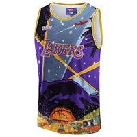 Maillot Unisex NBA & KidSuper Studios by Fanatics Violet Los Angeles Lakers Hometown