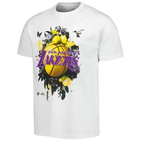 T-shirt unisexe NBA x Kathy Ager Los Angeles Lakers Identifier Artist Series blanc