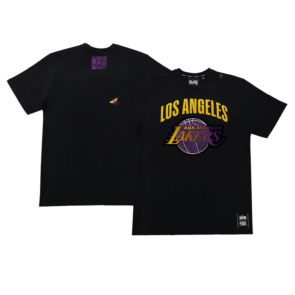 T-shirt unisexe NBA x Two Hype Black Los Angeles Lakers Culture & Hoops