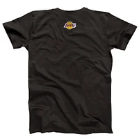 T-shirt unisexe NBALab x Hyperfly Heather Black Los Angeles Lakers Année du serpent Collection Nouvel An lunaire