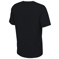 T-shirt Nike noir unisexe avec inscription « On-Court Mantra » des Los Angeles Lakers séries éliminatoires NBA 2025