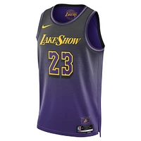 Unisex Nike LeBron James Purple Los Angeles Lakers 2024/25 Swingman Player Jersey - City Edition