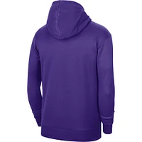 Sweat à capuche Unisexe Nike Violet Los Angeles Lakers 2023/24 Performance Spotlight On-Court Practice Pullover