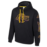 Unisex Stadium Essentials Black Los Angeles Lakers Elementized Pullover Hoodie