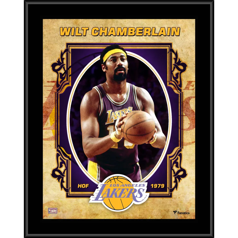 Lids Wilt Chamberlain Los Angeles Lakers Fanatics Authentic 10.5