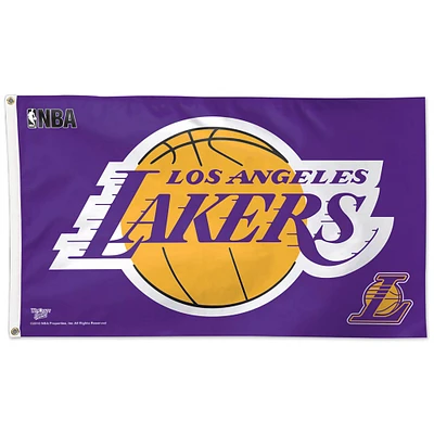 WinCraft Los Angeles Lakers 3' x 5' Deluxe - Single-Sided Flag