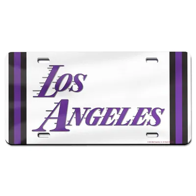 WinCraft Los Angeles Lakers City Edition License Plate