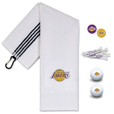 WinCraft Los Angeles Lakers Golfing Gift Set