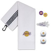 WinCraft Los Angeles Lakers Golfing Gift Set