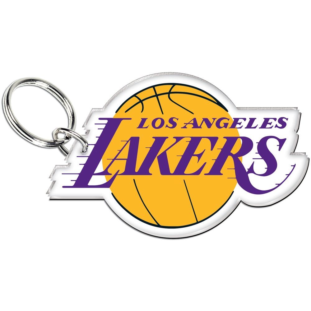 WinCraft Los Angeles Lakers Team Logo Premium Acrylic Keychain