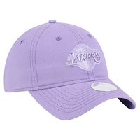 Casquette ajustable New Era violette Los Angeles Lakers Colorpack 9TWENTY pour femme