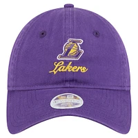Women's New Era Los Angeles Lakers Gameday Preppy 9TWENTY Adjustable Hat
